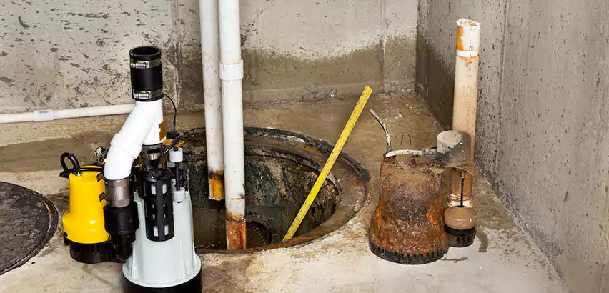 Installing Sump Pump in Finished Basement in Encinitas, CA