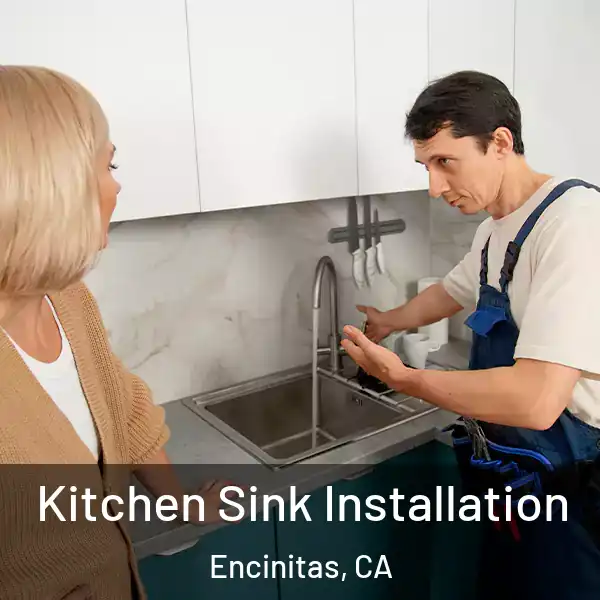  Kitchen Sink Installation Encinitas, CA