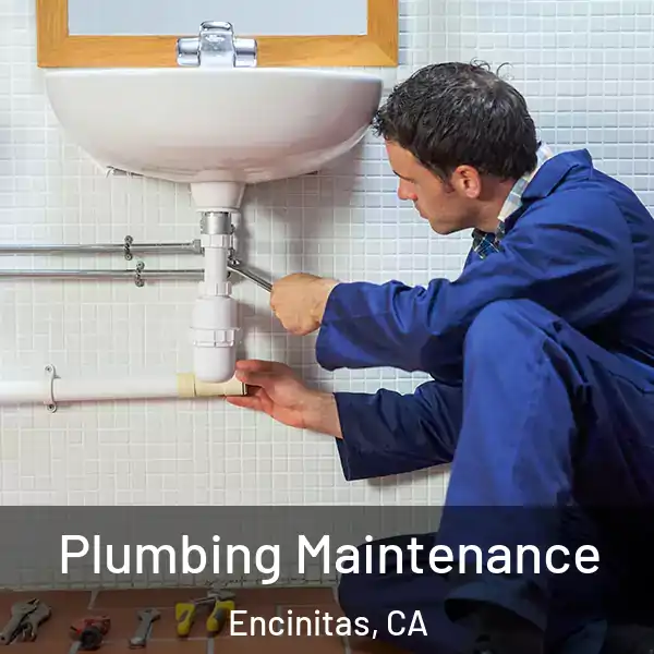  Plumbing Maintenance Encinitas, CA