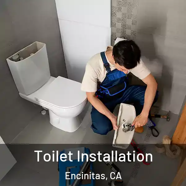 Toilet Installation Encinitas, CA