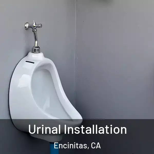  Urinal Installation Encinitas, CA